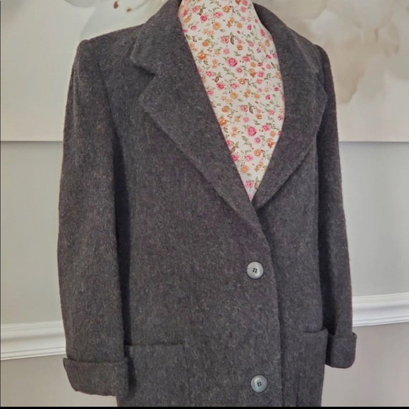 Vintage Cassidy 100% pure wool coat 10 - Picture 2 of 12